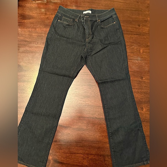 Loft Curvy Bootcut Jeans Sz 31/12 - Picture 1 of 3